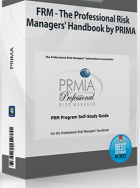FRM – The Professional Risk Managers’ Handbook by PRIMA