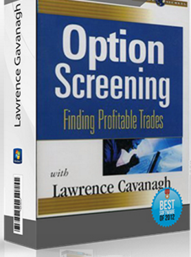 Lawrence Gavanagh – Option Screening. Finding Profitable Trades