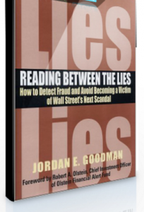 Jordan E.Goodman – Reading Between the Lies