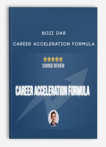 Bozi Dar – Career Acceleration Formula