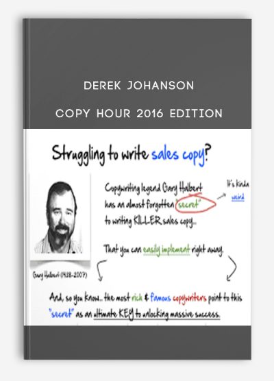 Derek Johanson – Copy Hour 2016 Edition