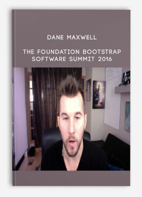 The Foundation Bootstrap Software Summit 2016 from Dane Maxwell