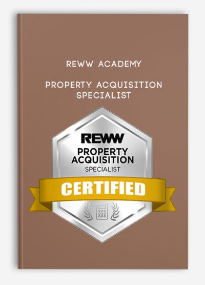 Property Acqui﻿﻿s﻿﻿it﻿ion Specialist from REWW Academy