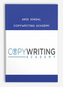 Anik Singal – Copywriting Academy