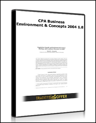 CPA Business Environment & Concepts 2004 1.8