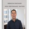 High Performance Masters by Brendon Burchard
