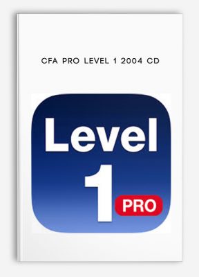 CFA Pro Level 1 2004 CD