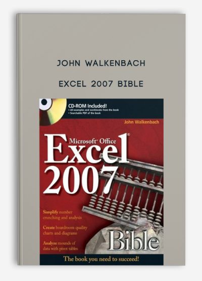 Excel 2007 Bible by John Walkenbach