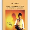 Using Fundamental Data in Technical Analysis by Jim Bianco
