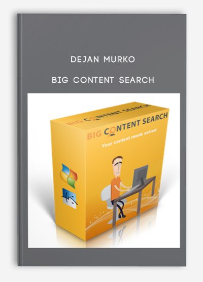 Dejan Murko - Big Content Search