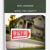 Ron Legrand - Work For Equity
