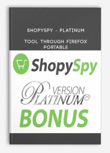 ShopySpy - Platinum - Tool Through Firefox Portable