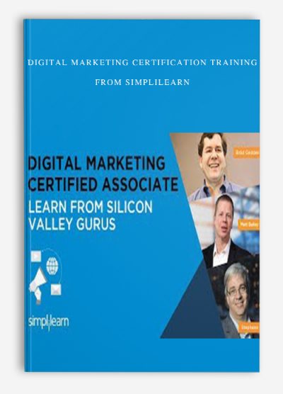 Digital Marketing Certification Training from Simplilearn