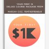 Your First 1K Deluxe Course Package from Mariah Coz, Femtrepreneur