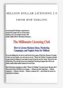 Million Dollar Licensing 2.0 from Bob Serling