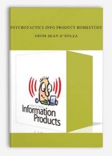 Psychotactics Info Product HomeStudy from Sean D’souza