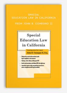 Special Education Law in California from John B