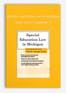 Special Education Law in Michigan from John B