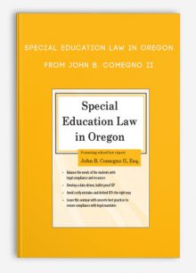 Special Education Law in Oregon from John B
