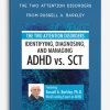 The Two Attention Disorders, Identifying, Diagnosing, and Managing ADHD vs. SCT from Russell A