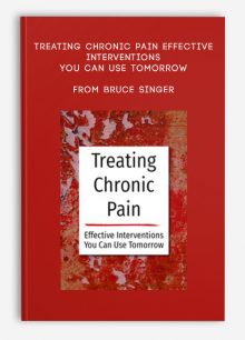 Treating Chronic Pain Effective interventions you can use tomorrow from Bruce Singer, Don Teater, Martha Teater