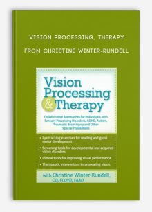 Vision Processing, Therapy Collaborative Approaches for Individuals with Sensory Processing Disorders, ADHD, Autism, Traumatic Brain Injury, Other Special Populations from Christine Winter-Rundell
