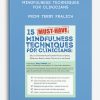 15 Must-Have Mindfulness Techniques for Clinicians Skills to Transform Your Treatment Plans for Stress, Depression, Anxiety, Anger, Trauma, Guilt and Shame from Terry Fralich