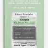 Ethical Principles in the Practice of Georgia Mental Health Professionals by Allan M
