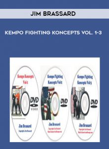 Kempo Fighting Koncepts Vol. 1-3 from Jim Brassard