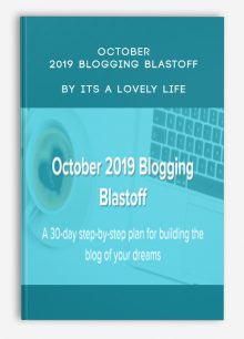 October 2019 Blogging Blastoff by Its A Lovely Life