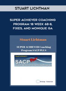 Super Achiever Coaching Program 18 - Week 6b-8, Fixes, and Monique Ga. by Stuart Lichtman
