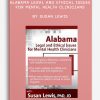 Alabama Legal and Ethical Issues for Mental Health Clinicians by Susan Lewis
