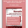 Nevada Legal and Ethical Issues for Mental Health Clinicians by Susan Lewis