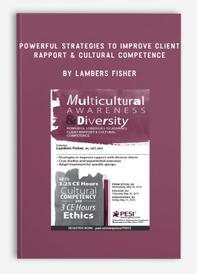 Powerful Strategies to Improve Client Rapport & Cultural Competence by Lambers Fisher