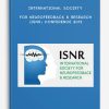 International Society for Neurofeedback & Research (ISNR) Conference 2013