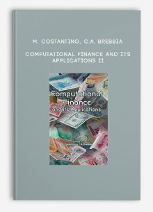 M. Costantino, C.A. Brebbia – Computational Finance and Its Applications II