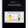 Sentinel | 9 – Applied Accounting – Accounting Made Easy