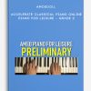 Amosdoll – Accelerate Classical Piano Online – Piano For Leisure – Grade 2