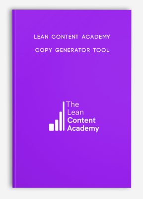 Lean Content Academy – Copy Generator Tool