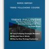 Serge Berger – Trend Following Course