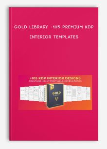Gold Library +105 Premium KDP Interior Templates