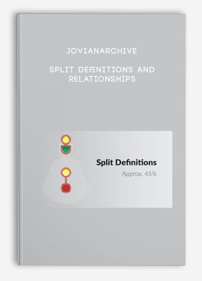 Jovianarchive – Split Definitions And Relationships