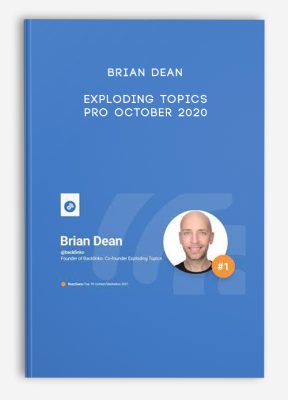 Brian Dean – Exploding Topics Pro October 2020