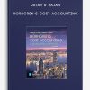 Datar & Rajan – Horngren’s Cost Accounting