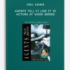 Joel Asher - Agents Tell It Like It Is - Actors At Work Series
