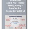 BIWS Premium (Excel & VBA + Financial Modeling Mastery + PowerPoint Pro) – Breaking Into Wall Street