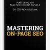 Mastering On-Page SEO Course Bundle by Stephen Hockman