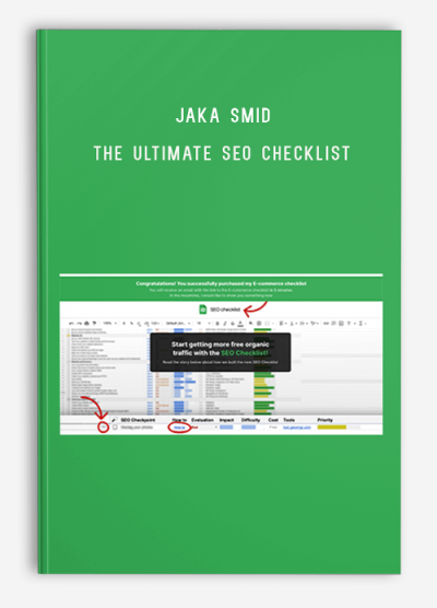 Jaka Smid - The Ultimate SEO Checklist