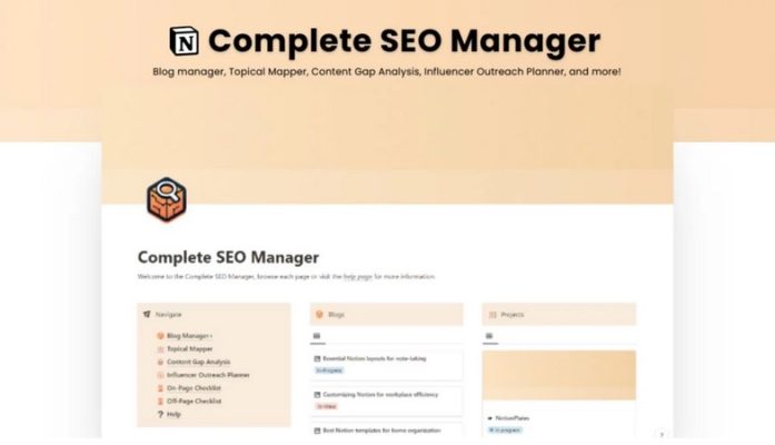 Notion For SEO – Complete SEO Manager For Notion