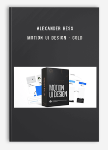 Alexander Hess – Motion UI Design · Gold